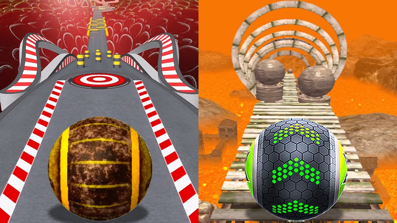 🌈 Going Balls VS Rollance Adventure Ball,Rolling Ball Sky Escape,Space Rolling Balls,Rolling Balance