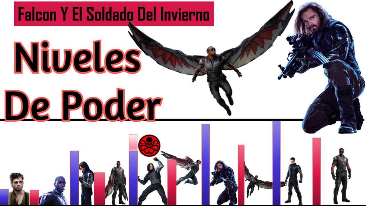 falcon y el soldado del invierno  Niveles De Poder