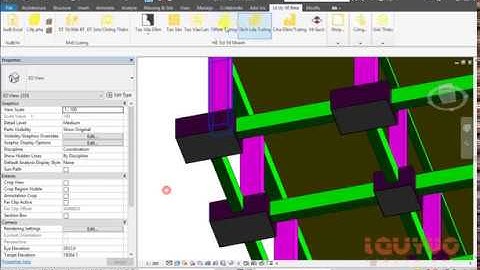 Vẽ cốp pha tự động trong Revit - Modeling Formwork automatically in Revit