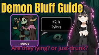 Demon Bluff Guide ~ Singleplayer BOTC Style Deduction Explained | VTuber