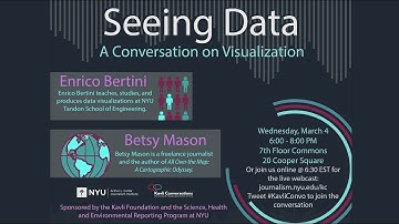 Seeing Data: A Conversation on Visualization | Kavli Conversation - Mar 4, 2020
