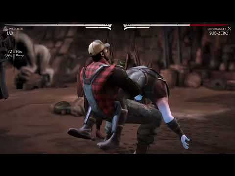 Jax 44% Damage Combo - Mortal Kombat X