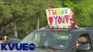Coronavirus: Round Rock community cheers for health care heroes | KVUE
