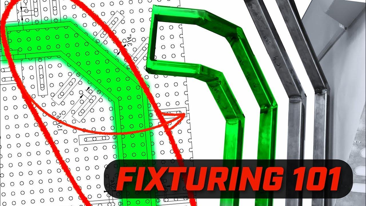 Welding Table Fixturing Demo 101 SciFi Railing Fireball Tool YouTube