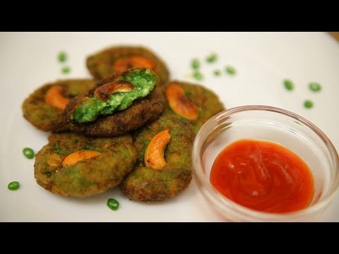 Harabhara Kabab (Cottage Cheese, Potatoes, Spinach Patty) By Arina