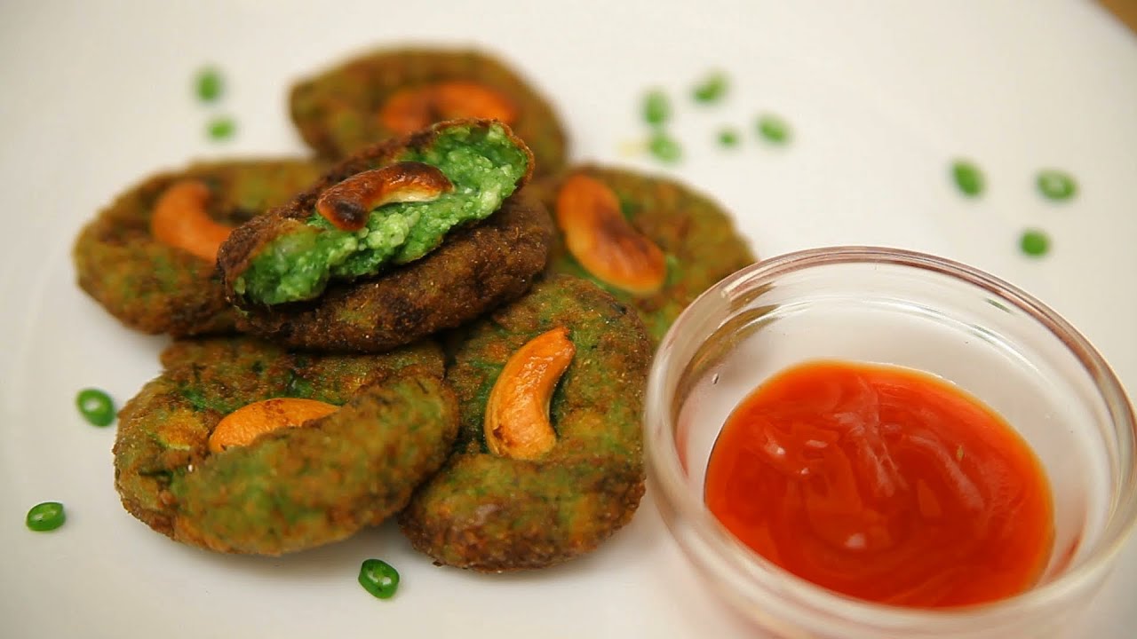 Harabhara Kabab (Cottage Cheese, Potatoes, Spinach Patty) By Arina | India Food Network