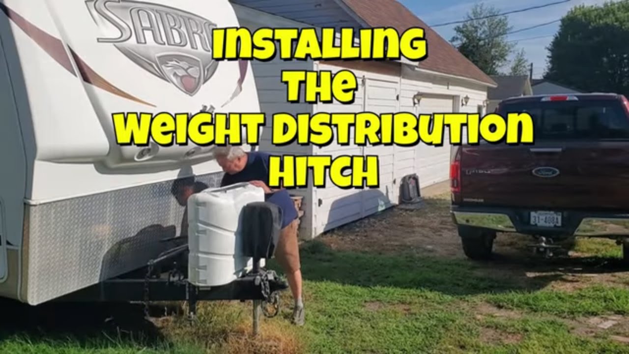 How to Install a Weight Distribution Hitch with ease. - YouTube