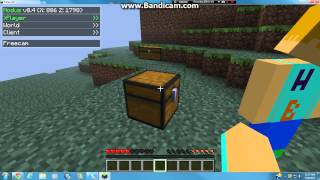 Minecraft 1.2.5 Multiplayer: How to get infinite Items with Nodus Hack Client (OUTDATED) screenshot 5