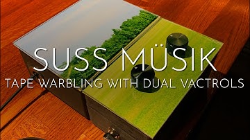 Tape Warbling With Dual Vactrols