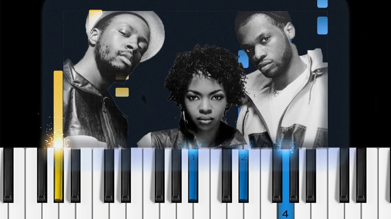 Fugees - Killing Me Softly with His Song - Piano Tutorial