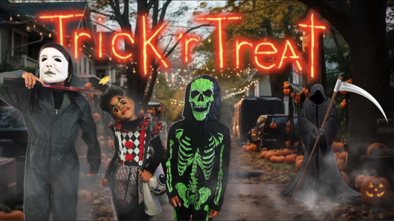 TRICK OR TREATING GONE WRONG 😱 - YouTube