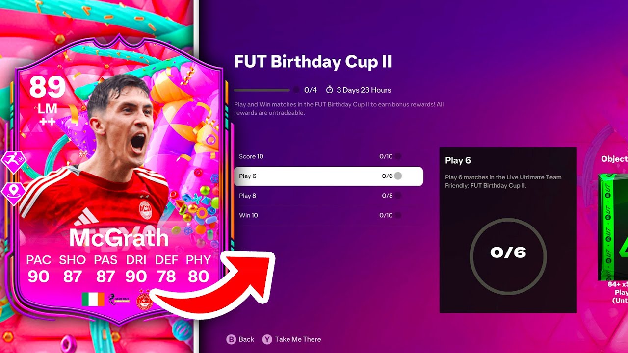 How to Complete Fut Birthday Cup II Objectives in FC 25