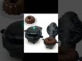 mini máquina elétrica de assar bolo antiaderente portátil