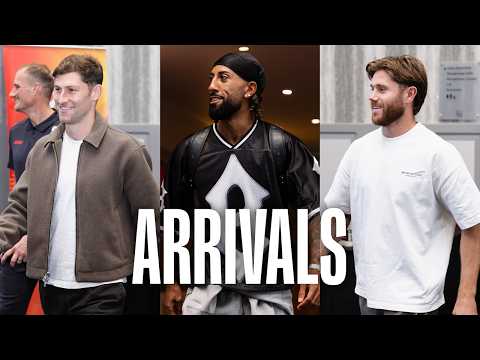 Cymru Stars Arrive for Nations League Camp | Arrivals | Wales