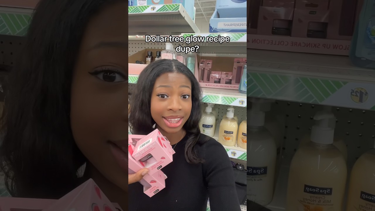 Dollar Tree Glow Recipe Dupes!? 