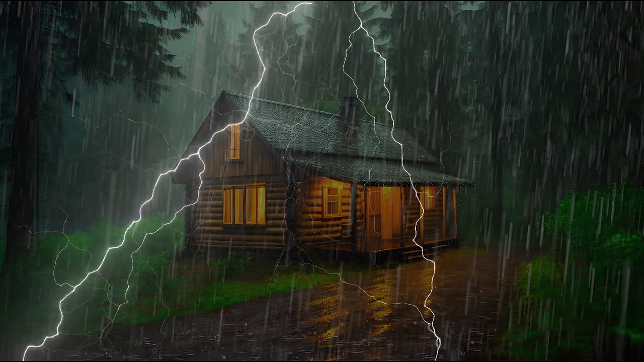 Sleep Instantly with Calming Rain Sounds | Deep Sleep and Anxiety Relief Aid