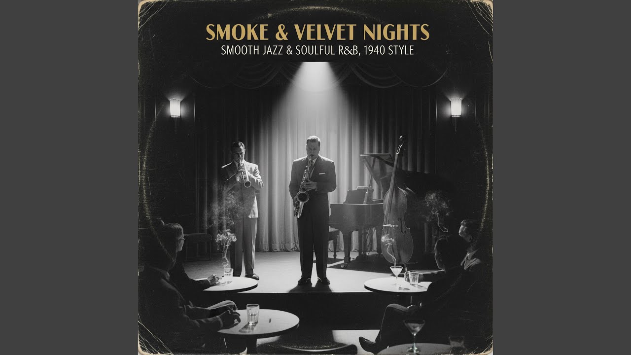 Shadows on Bourbon Street (Smooth Jazz & Soulful R&B, 1940 Style)