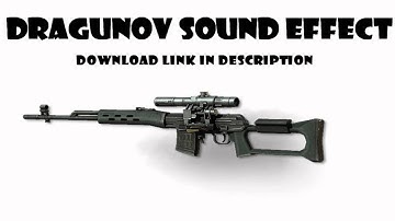 HD MW3 Dragunov Sniper Rifle MP3 Sound Effect