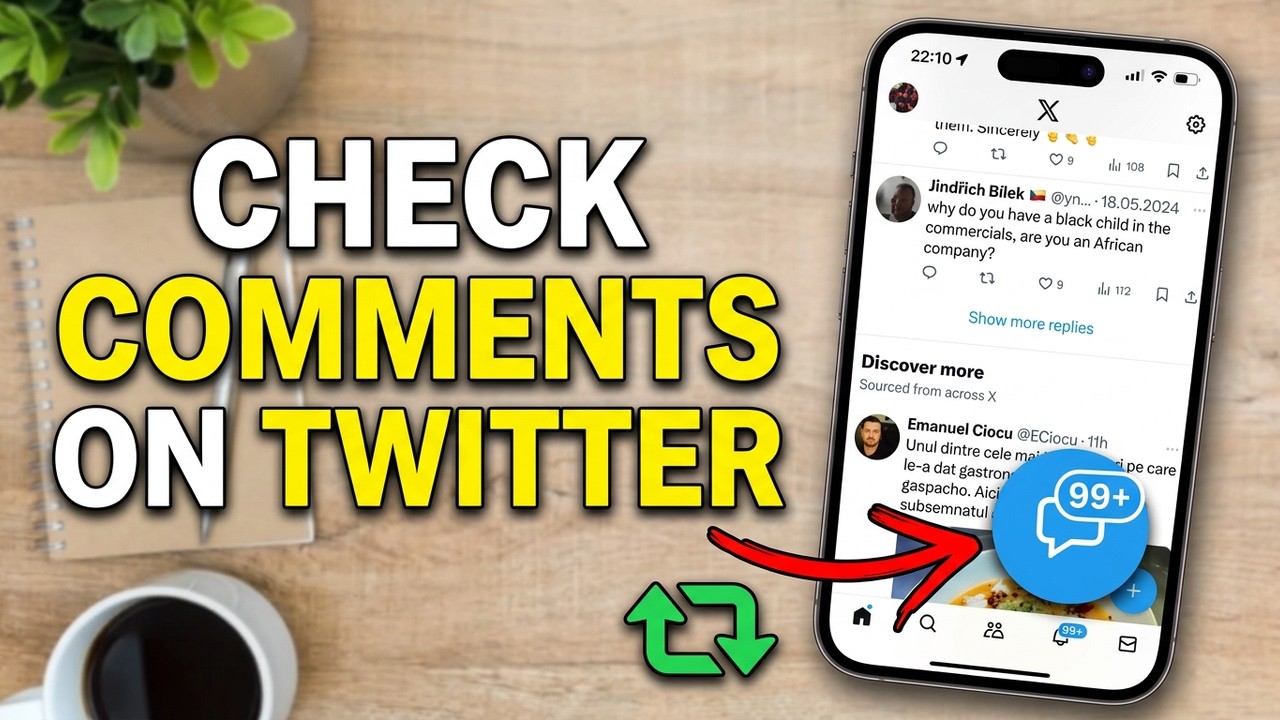 How To Check Comments On Twitter - YouTube