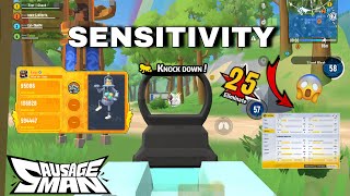 Ss22 New Sensitivity And Control Hud  No Recoil  Kaizo Sausage Man 