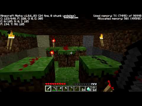 Minecraft - Double Doors with Two Levers