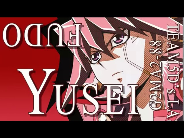 Download Yusei Fudo from Yu-Gi-Oh! 5D's in an intense duel against