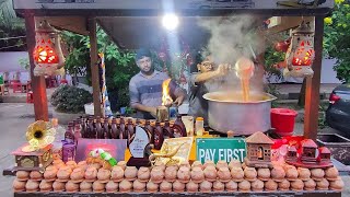 Extremely Hot Pot Tea Making In Bangladeshvery Tasty Tandoori Chai