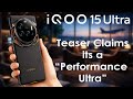 iQOO 15 Ultra Teaser Show Active Cooling Fan, Circular Camera Module, its a “Performance Ultra”