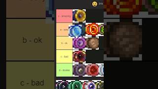 Terraria Yoyos Tier List! #terraria #shorts