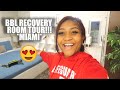 BBL RECOVERY ROOM TOUR *MIAMI*