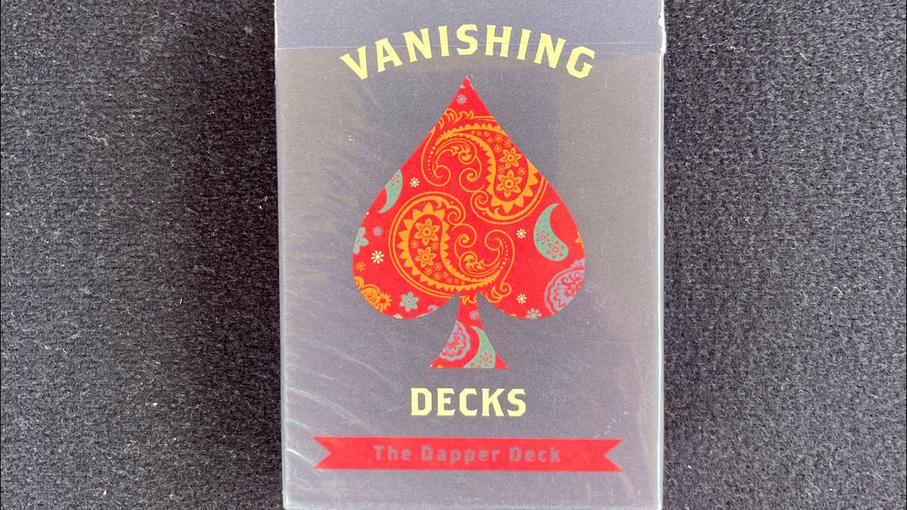 Обзор колоды Vanishing Inc Magic: The Dapper Deck Review