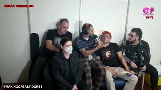 Making Of Gravação Bastidores Programa Op Cidade Newsno Camarim Com Barão Vermelho Antes Do Show.