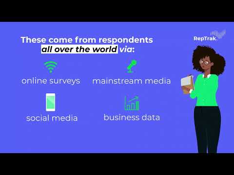 RepTrak Corporate Reputation Tracking Methodology - video from RepTrak