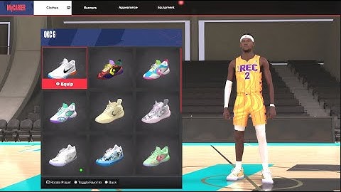NBA 2K24 HOW TO WEAR CUSTOM SHOES IN THE REC!!!