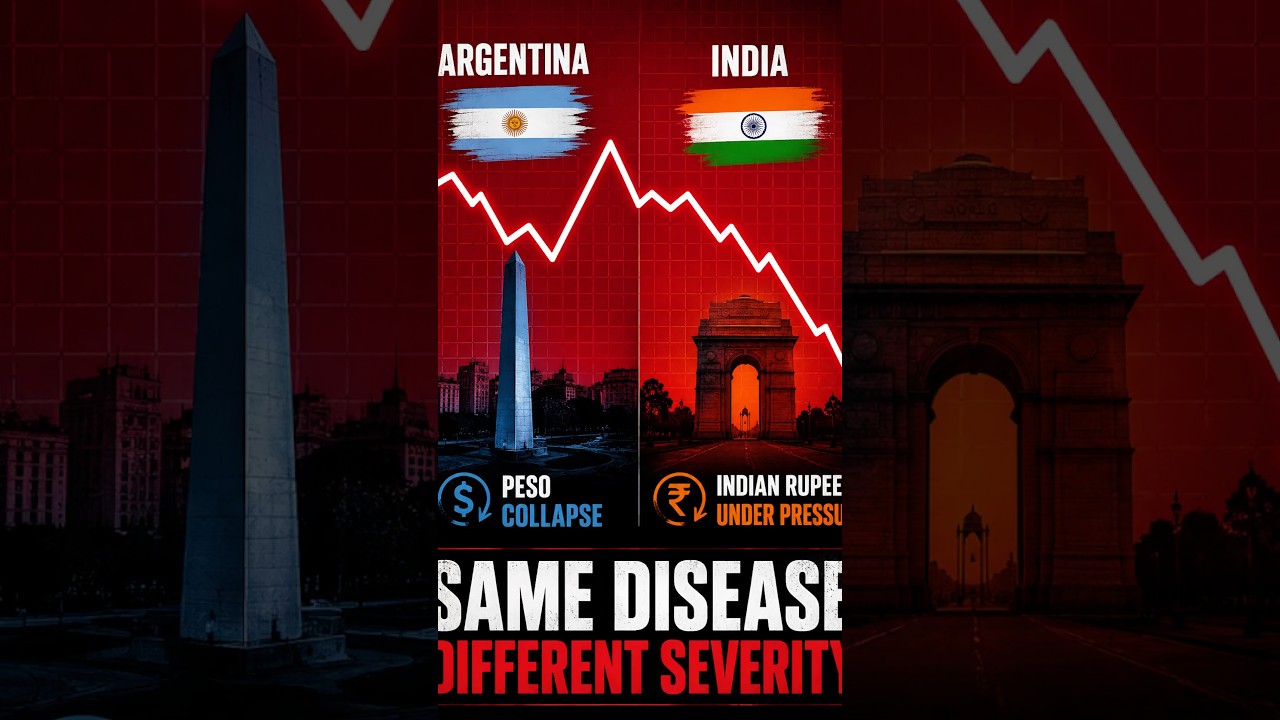 🚨India’s Rupee Under Pressure | Lessons From Argentina’s Collapse #India #Argentina #Rupee #Peso