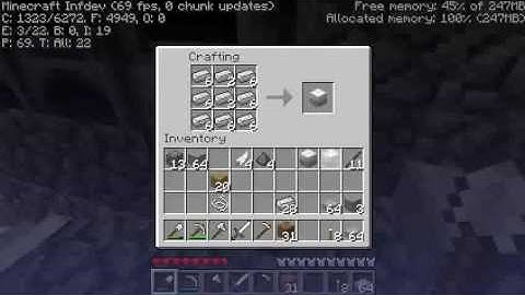 Minecraft Infdev Progress 11