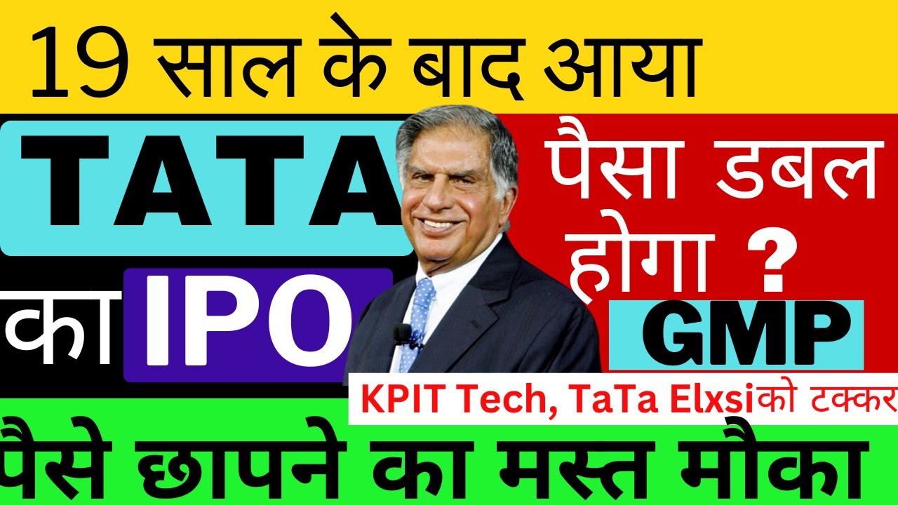 Detailed Summary of TATA Technology IPO | CA Govind Rai Day 49 of 75 ...