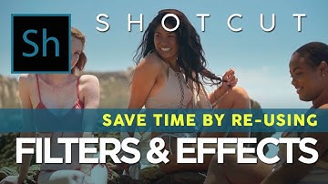 5 Ways to Re-Use Filters and Effects on Shotcut, Aside from Copy-Paste to Speed Up Editing