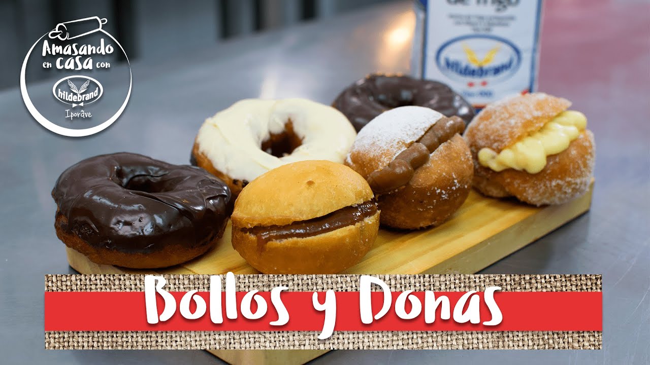 Bollos y Donas - Emiliano Iberbuden - Amasando en Casa con Hildebrand Iporãve