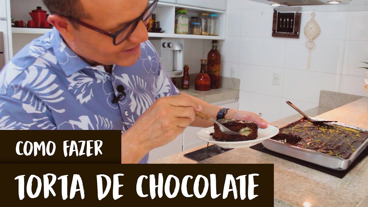 Torta de Chocolate | Na Cozinha com Oloares Ferreira