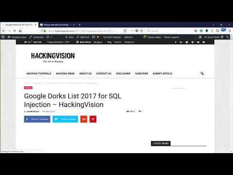 Hacking with Google | Find SQL Vulnerabilities using Google Dorks | Greyhacks