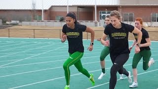 Workout Wednesday: Aaliyah Miller 2x600m Baylor Track & Field