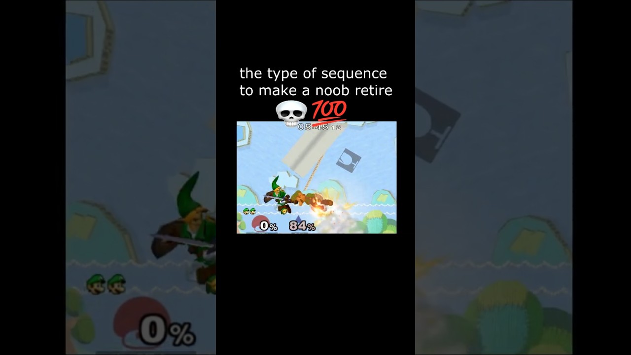 the type of combo that makes a noob retire  #smash  #smashbros  #melee