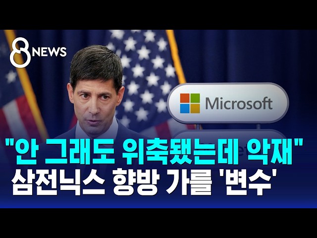 "안 그래도 위축됐는데 악재"..삼전닉스 향방 가를 '변수' / SBS 8뉴스