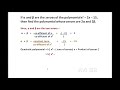 Middle of video