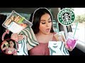 I ONLY ATE STARBUCKS FOOD FOR 24 HOURS CHALLENGE!