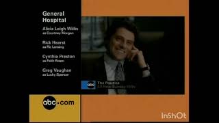 ABC Split-screen Credits - April 16, 2004