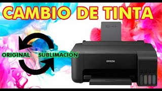 LIMPIEZA Y CAMBIO DE TINTA EN IMPRESORAS EPSON