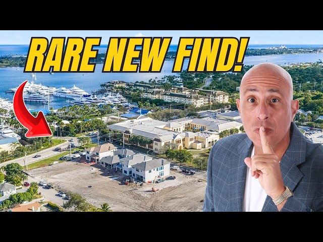 We Found Palm Beach’s NEWEST Waterfront Community - NEVER SEEN BEFORE