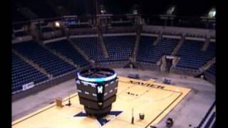 Hanging the Cintas Center Scoreboard Timelapse